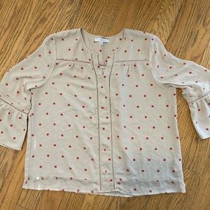 Sheer tan top